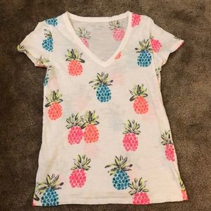 Merona Target pineapple tee